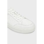 Ck Hm0hm01899 Clean Cup Low Laceup Mono Erkek Sneakers – BEYAZ - Görsel 7