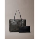Ck Lv04f3267g Emblem Aop Small Tote Kadın Çanta – KAHVERENGİ