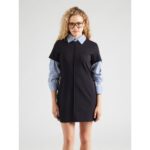 Ck Lv047c241g A- Punto Mılano Kadın Elbise – SİYAH