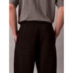 Ck Lv04ld239g Premıum Terry Ck Emblem Jogger Erkek Eşofman Altı – SİYAH - Görsel 2