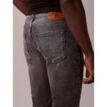 Ck Lv04rd702g Slım Taper Hearst Grey Jean Erkek Pantolon – GRİ - Görsel 5