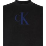 Ck Lv04rd305g Ls Cttn Cashmere 3d Logo Erkek Sweaters – SİYAH - Görsel 6