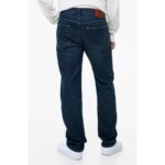 Ck Lv04rd719g Stndrd Strght Gılded Rınse Jean Erkek Pantolon – LACİVERT - Görsel 2