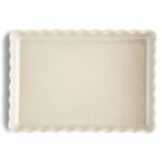 Eh026038 Emile Henry Tart-börek Fırın Kabı Dikdörtgen 33x24cm Ekru-clay – STANDART - Görsel 2