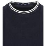 Fred Perry M1588 Twın Tıpped Erkek Tshırt – KOYU MAVİ - Görsel 5