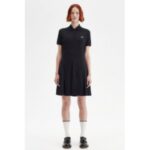 Fred Perry D9166 Pleated Tennıs Kadın Elbise – KREM