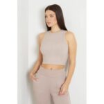 Guess V3gp19k8rt2 Edıe Tank Top Kadın Bluz – KAHVERENGİ