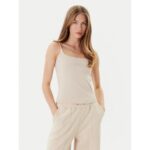 Guess V5gp22j1314 Ortensıa Top Kadın Bluz - BEJ