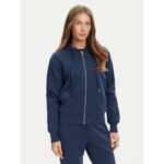 Guess W5yq05kbye2 New Hooded Scuba Kadın Sweatshırt – MAVİ