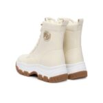 Guess Flfbnzele12 Benzon Kadın Sneakers - KREM - Görsel 3