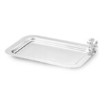 Poseidon Xxv Mercanlı Tepsi Silver - STANDART