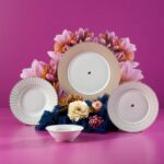 Navy 24 Parça 6 Kişilik Yemek Takımı Pınk – STANDART