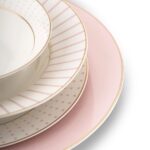 Navy 24 Parça 6 Kişilik Yemek Takımı Pınk – STANDART - Görsel 4