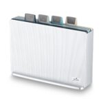 Smart Grey Standlı 4lü Kesme Tahtası Gri – STANDART - Görsel 2