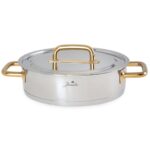 Metalix Titanyum Gold 8 Parça Tencere Seti – ALTIN-TİTANYUM - Görsel 4