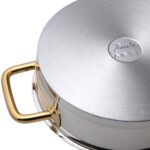 Metalix Titanyum Gold 8 Parça Tencere Seti – ALTIN-TİTANYUM - Görsel 7