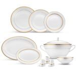 Lope Gold 60 Parça 12 Kişilik Yemek Takımı – ALTIN