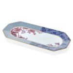 5ddc-b10150rd1 Altıgen Tabak 33cm Contrast Color Regency Damask – STANDART