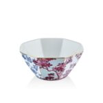 5ddc-b40070rd2 Kase 15cm Mavi Regency Damask – STANDART