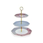 5ddc-csd30rd 3 Katlı Kek Standı Regency Damask - STANDART