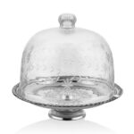 1mg-89lrfn Halatlı Büyük Boy Cam Kapaklı Kek Standı 30,5x30,5x32cm – STANDART