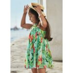 Mayoral 3934 Kız Çocuk Elbise – MAVİ