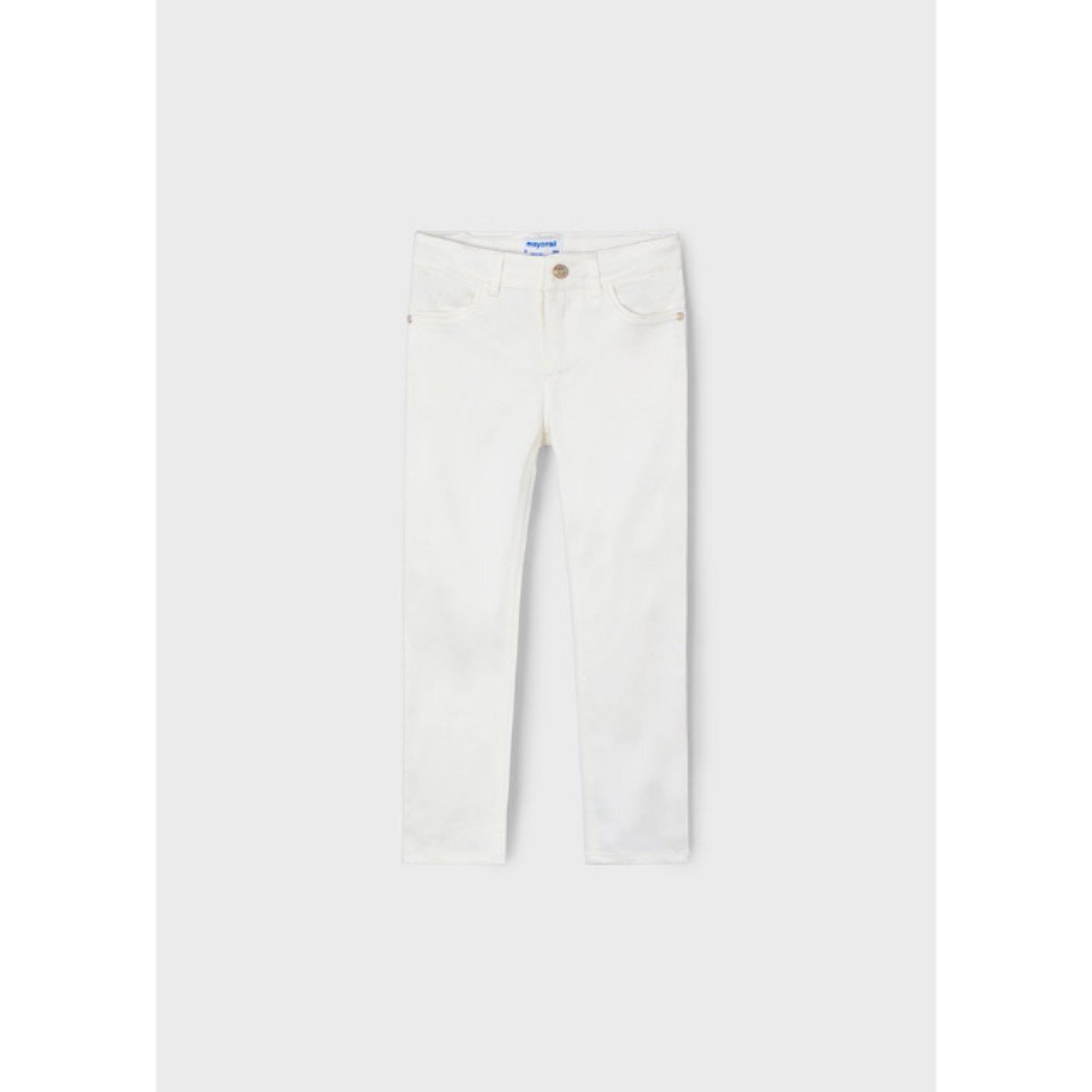 162983-0-mayoral-3553-kiz-cocuk-saten-pantolon-014715385c31 Mayoral 3553 Kız Çocuk Saten Pantolon – BEYAZ - Görsel 1