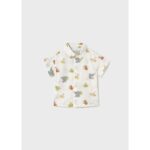 Mayoral 1112 Erkek Bebek Kısa Kollu Gömlek – BEYAZ