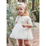 Mayoral 1902 Kız Bebek Elbise - KREM