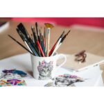 Mktıppmugcat Mikasa Tipperleyhill Fine China Kedi Desenli Kupa 380ml – STANDART - Görsel 6