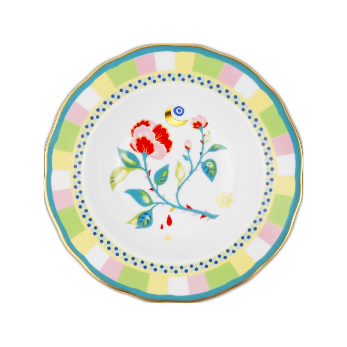 163688-0-baci-milano-mamma-mia-karanfil-desenli-tabak-22-cm-015191ec3cfa Bacı Mılano Mamma Mia Karanfil Desenli Tabak 22 Cm – STANDART - Görsel 1