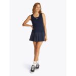 Th Dw0dw21369 Tjw Slım Scrıpt Rıb Tank Top Kadın Tshırt – LACİVERT - Görsel 3