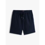 Th Mw0mw37804 Harlem Po Lınen Short Erkek Şort – LACİVERT - Görsel 5