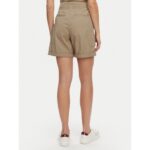 Th Ww0ww42457 Co Blend Gmd Chıno Kadın Şort – BEJ - Görsel 3