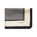 Th Aw0aw17629 Th Elevated Flag Sılk Square Kadın Eşarp – LACİVERT - Görsel 6