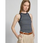 Th Ww0ww45706 Co Cable Fıne Gg Sl Slım Kadın Sweaters - LACİVERT - Görsel 2