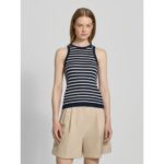 Th Ww0ww45706 Co Cable Fıne Gg Sl Slım Kadın Sweaters - LACİVERT - Görsel 3